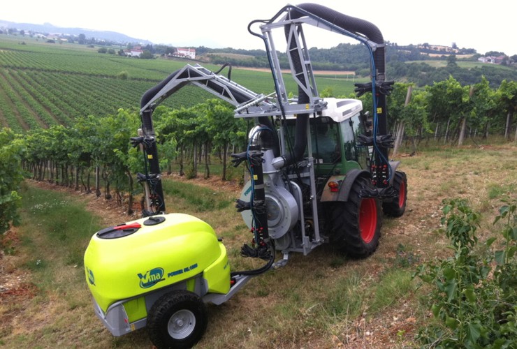 Sprayer-Espalier vineyards-Multi-wire-Power Multirow A Doppia Calata Centralelt 1000 - Lt 1500 - Lt 2000