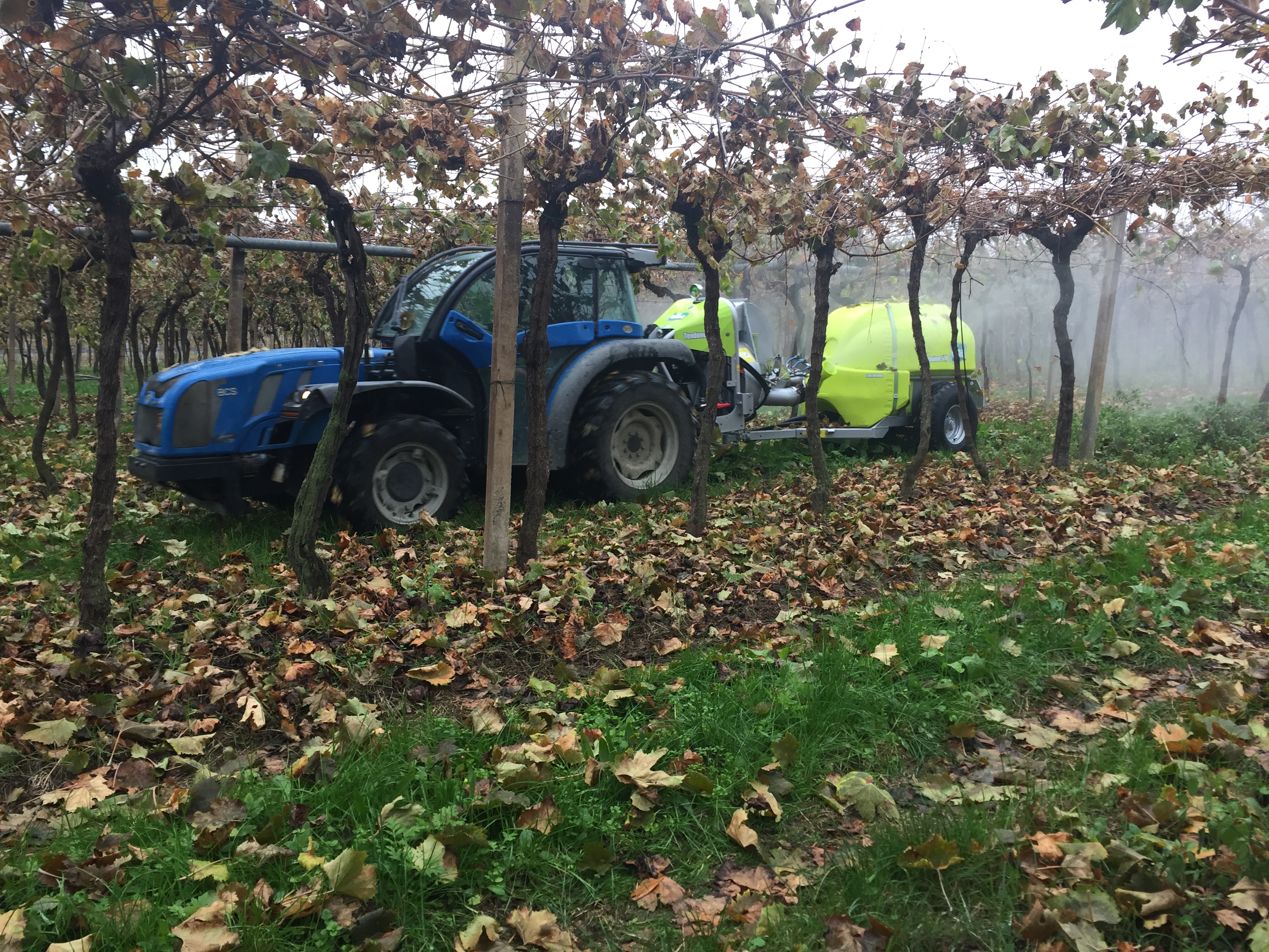 Sprayer-Canopied vineyards-Articulated-Power Tendonelt 1000 - Lt 1500 - Lt 2000